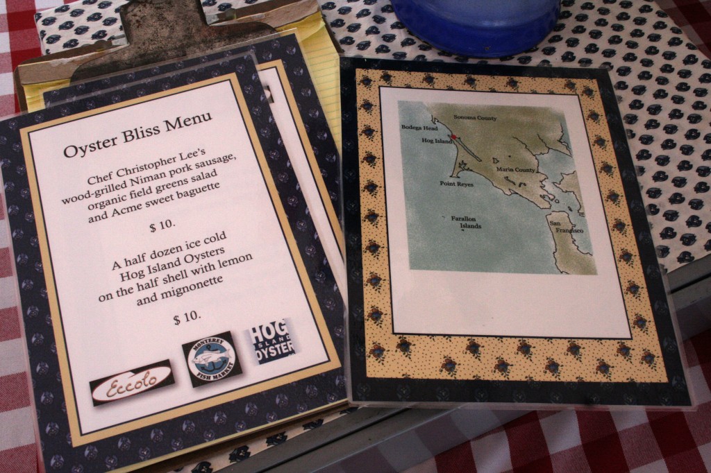 The Menus and Map