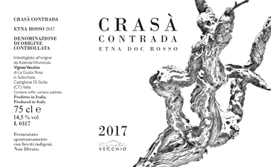 Vigneti Vecchio Crasa Contrada label